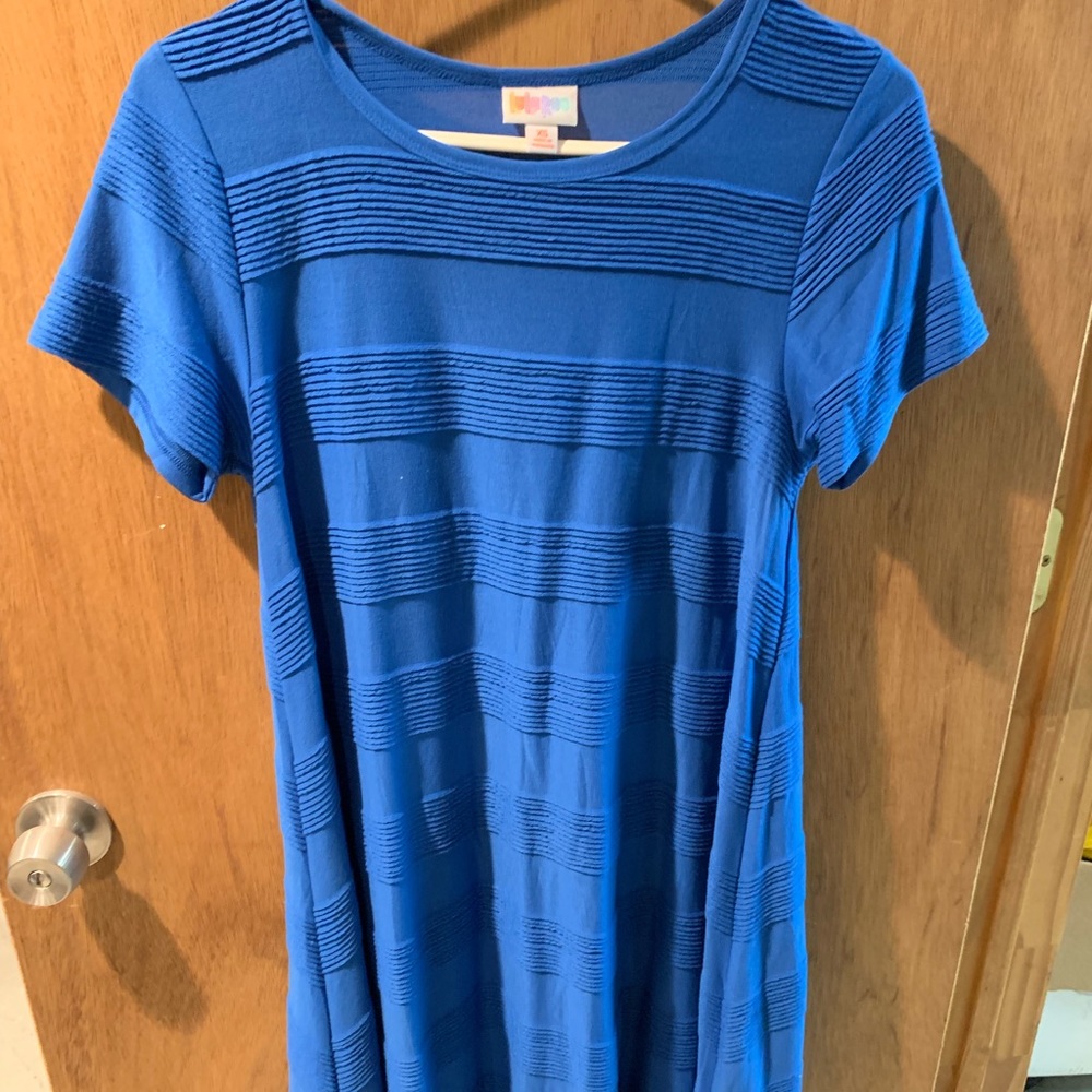🎃PRICE DROP🎃. Lularoe Royal blue Carly